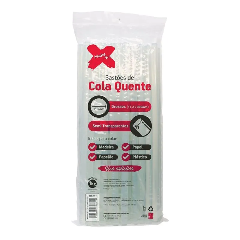 Cola quente para pistola grossa 1kg - Gatte