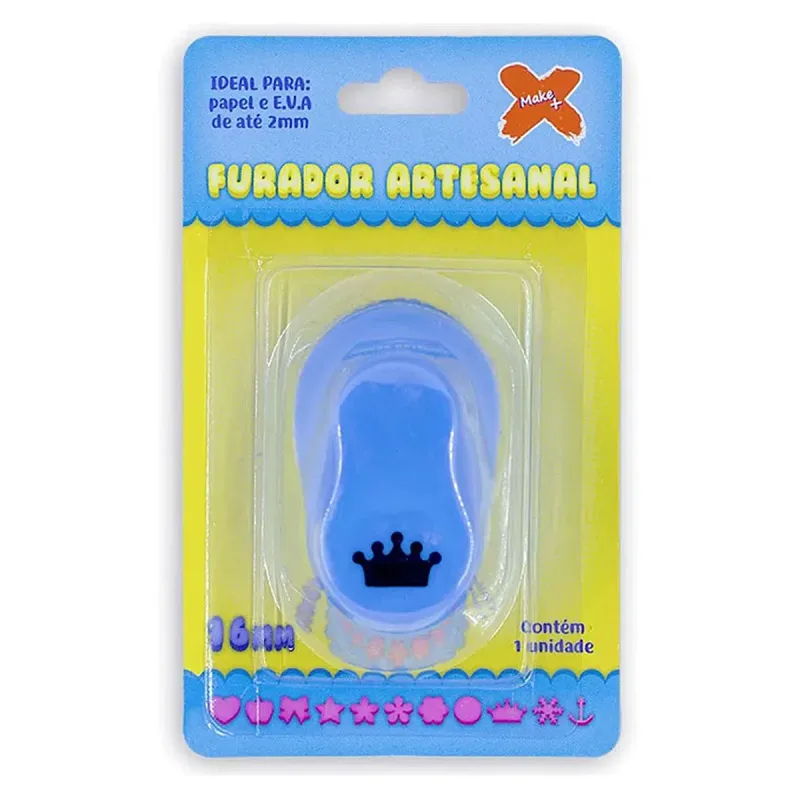 Furador de EVA Make+ 16mm Coroa 12010