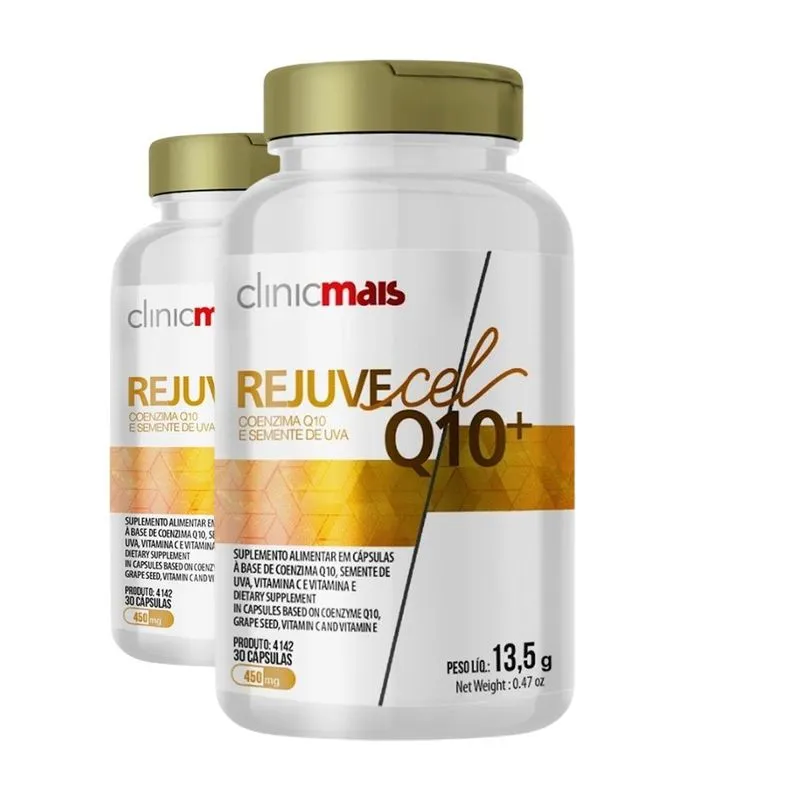 Kit 2 Rejuvecel 30 Cápsulas Clinicmais