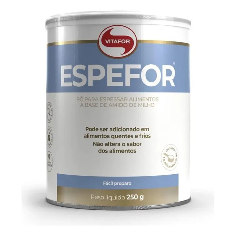 Espefor 250g Em Pó Para Espessar Alimentos Vitafor