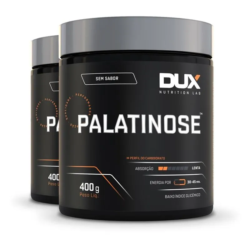 Kit 2 Palatinose Dux Sem Sabor 400g