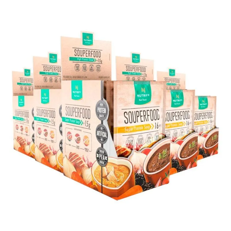 Kit 5 Proteína Vegana Frango De Legumes Nutrify 10und