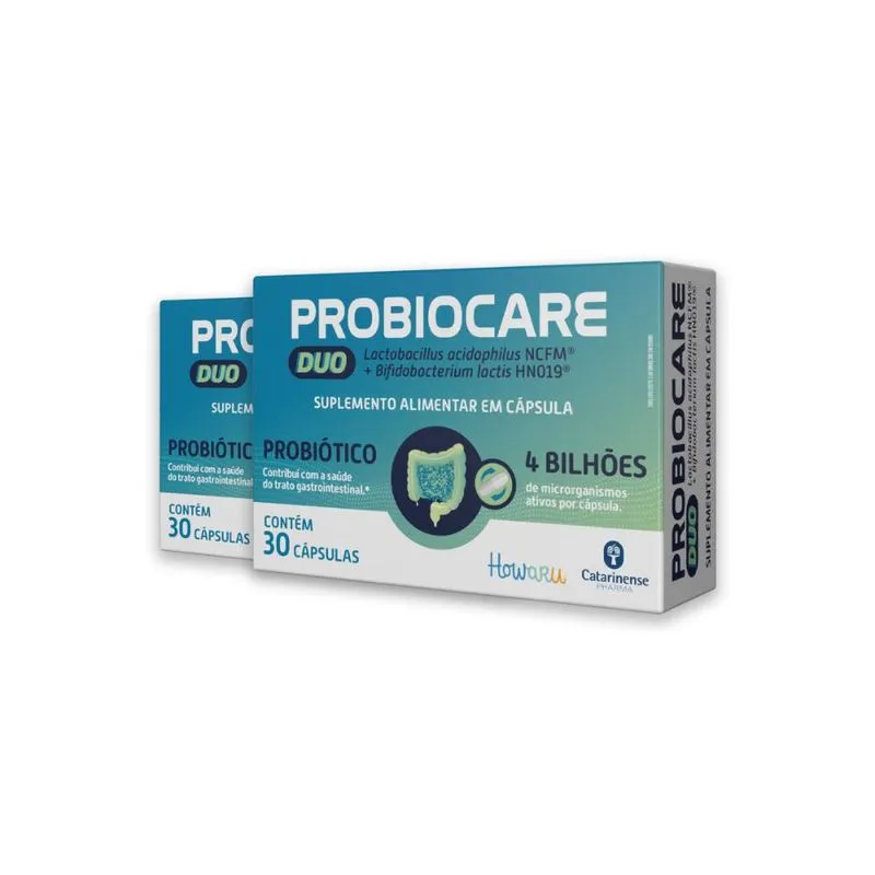 Kit 2 Probiocare Duo 30 Cápsulas Catarinense