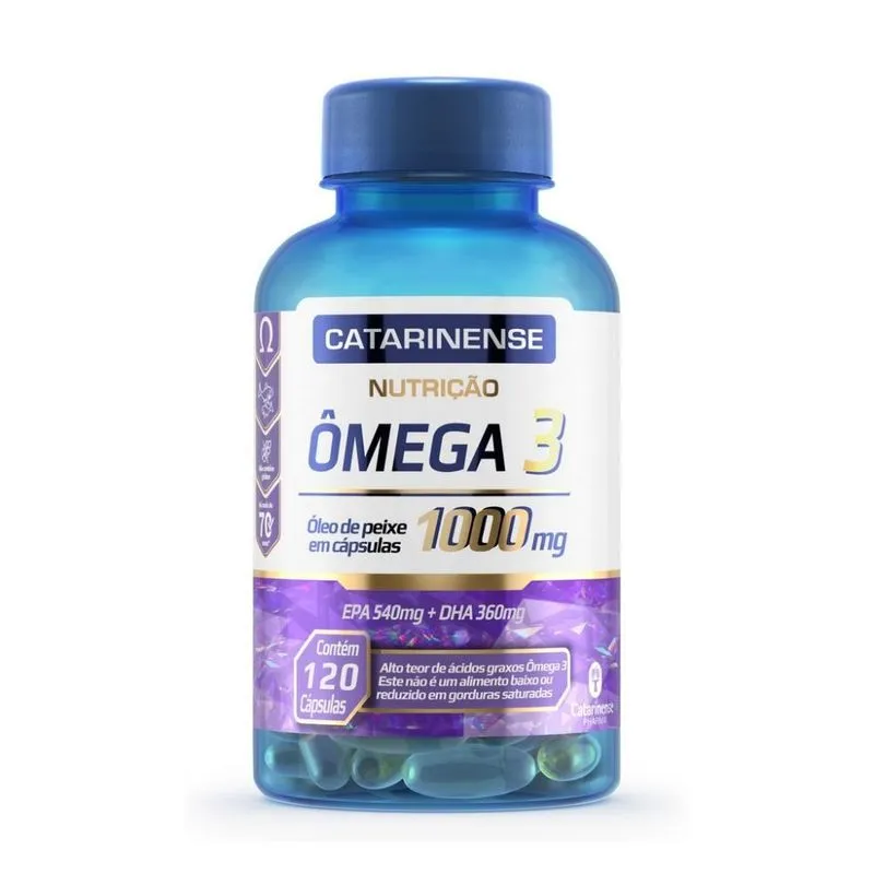 Kit 6 Ômega 3 Catarinense EPA DHA 120 Cápsulas