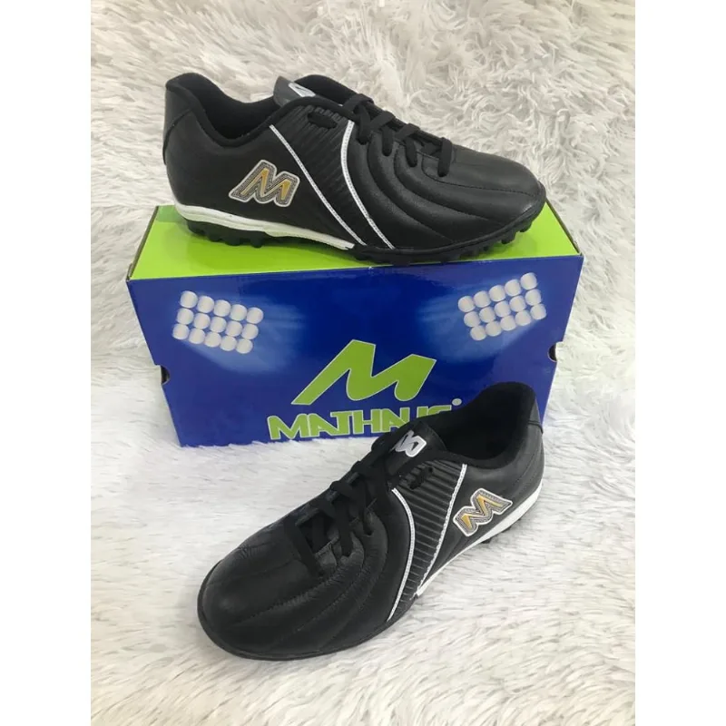 Chuteira masculina socyte mathaus 0067 sensor em couro