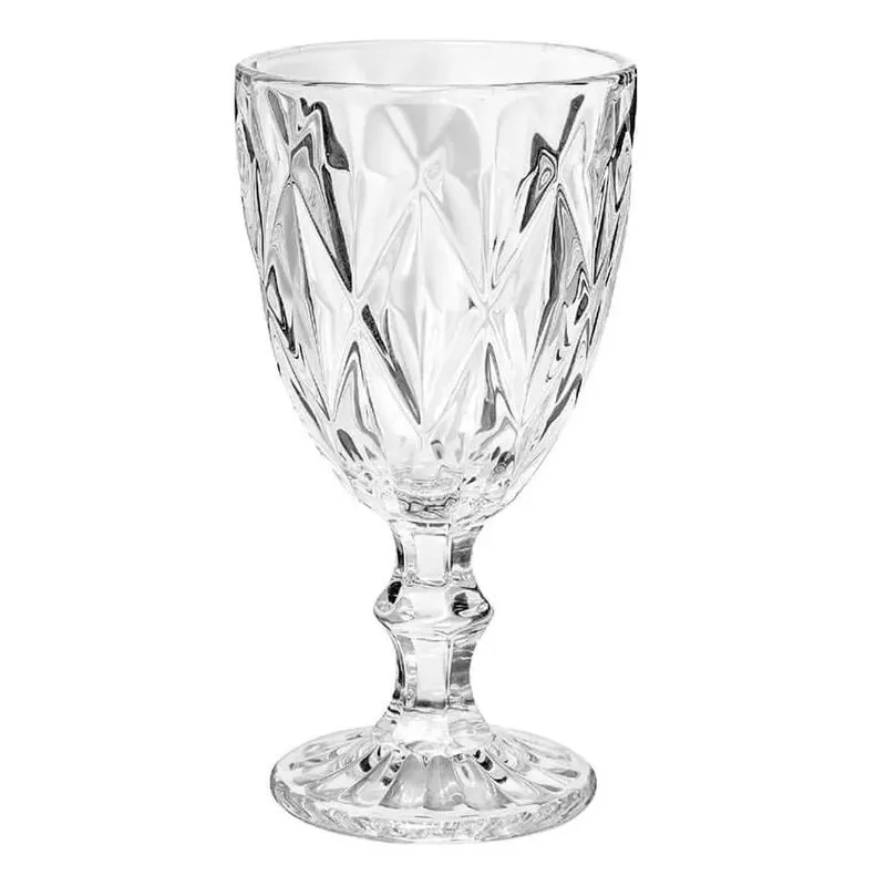 Taça Água Diamond 340ml Lehavi