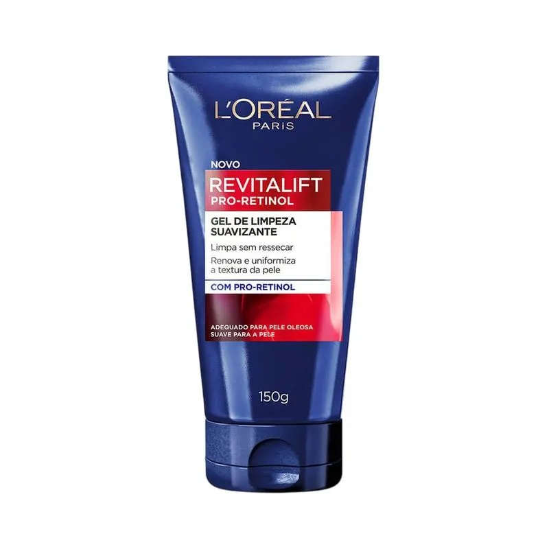 Gel de Limpeza Facial L'Oréal Paris Revitalift Retinol 150g Gel de Limpeza Facial LOréal Paris Revitalift Retinol 150g