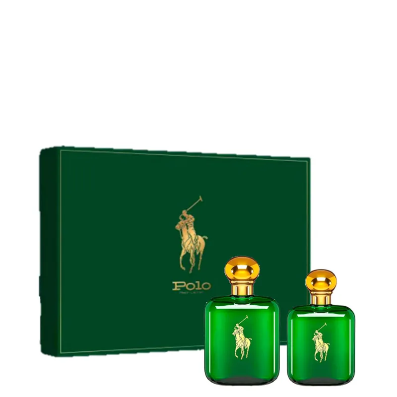 Kit Perfume Ralph Lauren Polo Green Masculino - Eau de Toilette 118ml + Polo Green de 59ml Coffret
