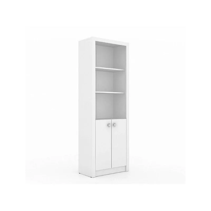 Armário para Escritório 02 Portas Branco Tecno Mobili