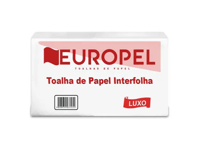 PAPEL TOALHA INTERFOLHA 500G 19X20 EUROPEL LUXO