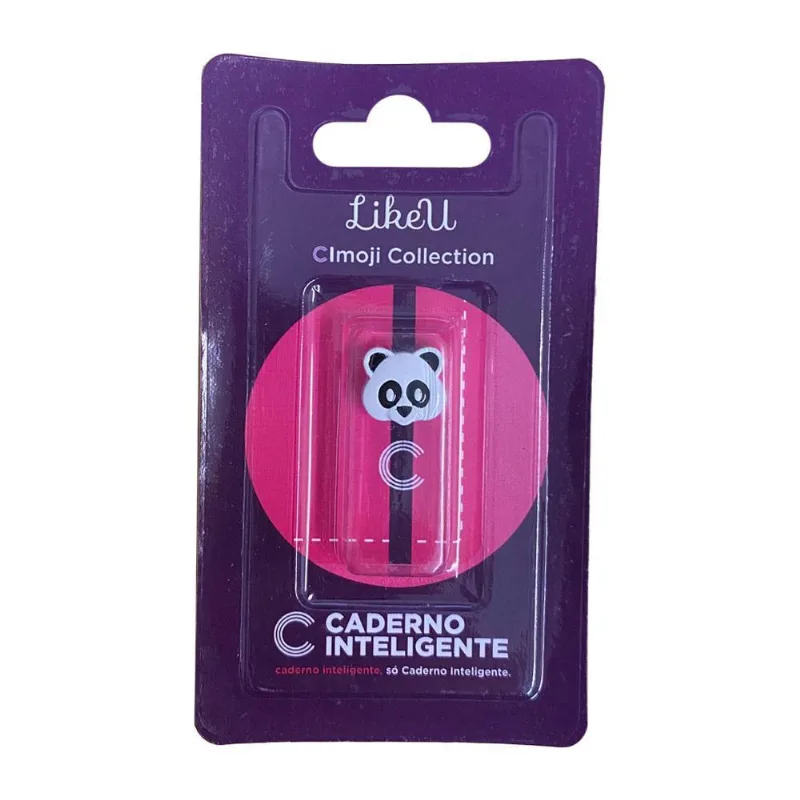 Pingente Caderno Inteligente Likeu Cimoji Panda Lover