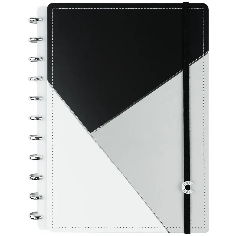 CADERNO GREY GLAM Grande