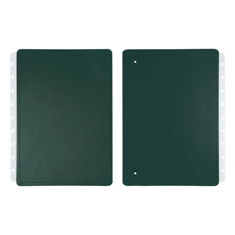 Capa e Contracapa Dark Green Médio