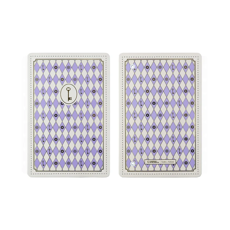 Capa e contracapa Purple Key by Isabela Akkari A5