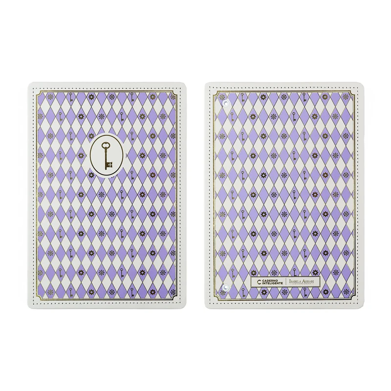 Capa e contracapa Purple Key by Isabela Akkari Médio