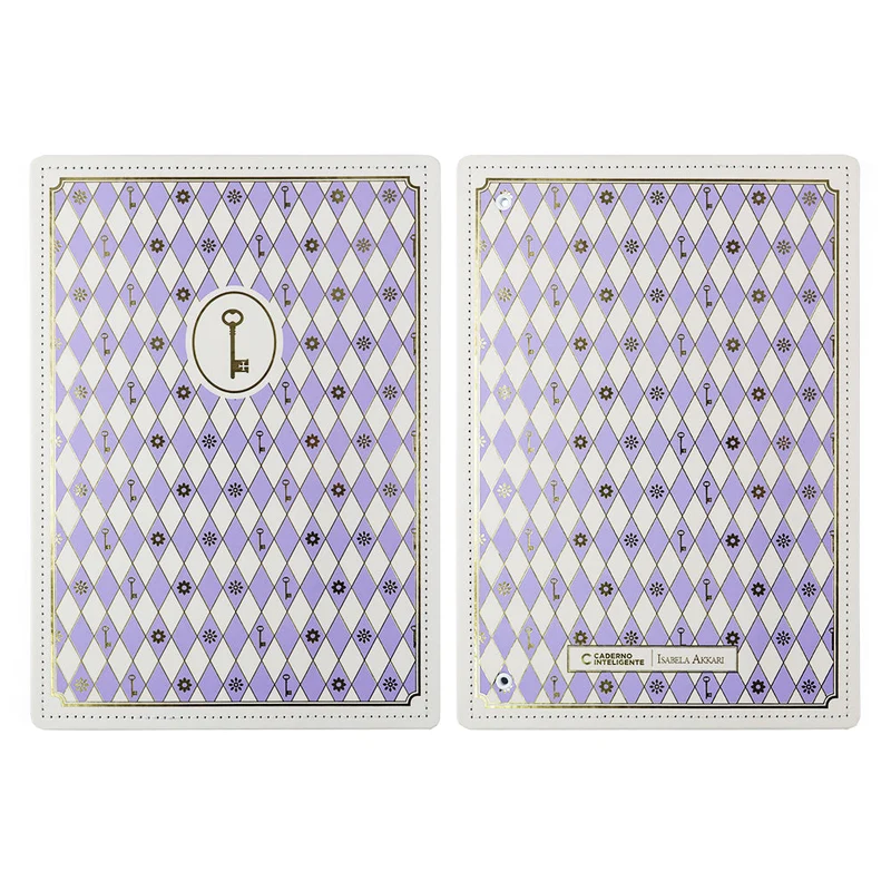 Capa e contracapa Purple Key by Isabela Akkari Grande