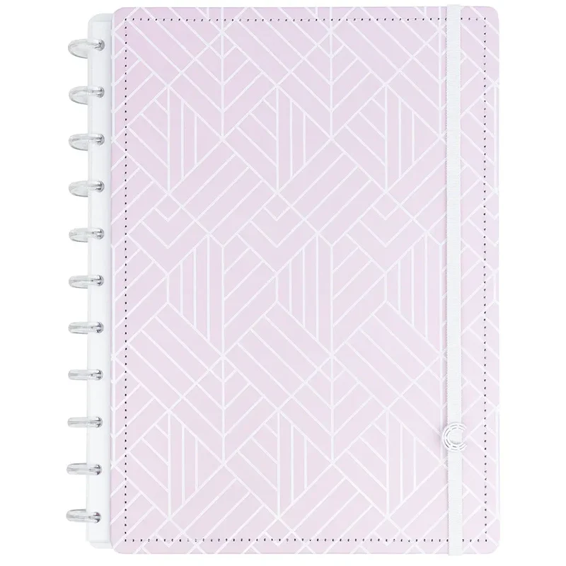 CADERNO 10 MATÉRIAS ICE PINK 10 Matérias