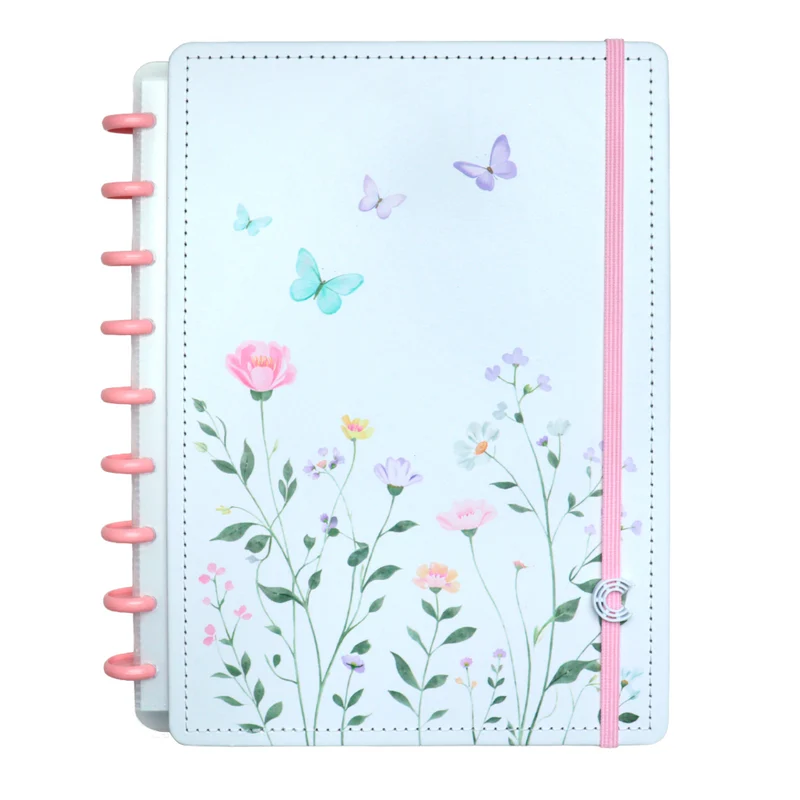CADERNO BUTTERFLY KISS Médio
