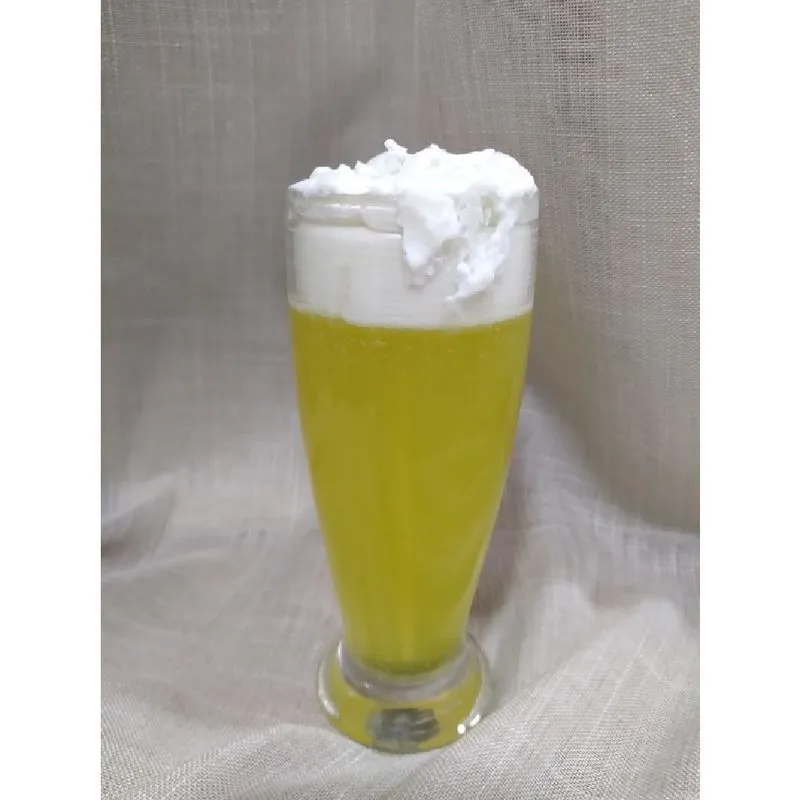 Vela Perfumada Canela Taça Cerveja Cera Vegetal Artesanal