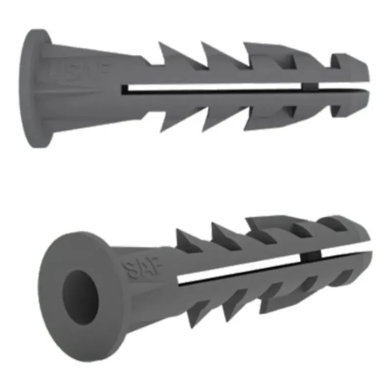 Kit 1000 Buchas 8mm Com Aba Anel Para Fixação Parede