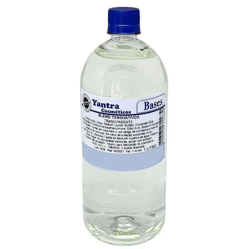 Base P/ Sabonete Líquido Transparente 1l Faz 4 Lts Cosméticos