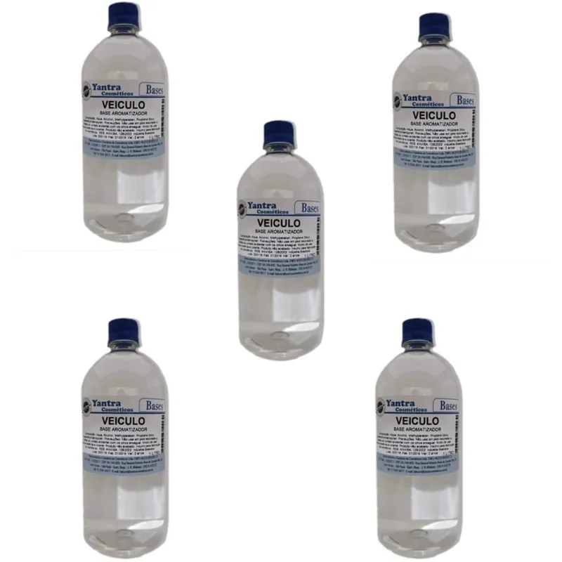 Kit 5 Litros Base Pronta Para Água De Lençol E Home Spray