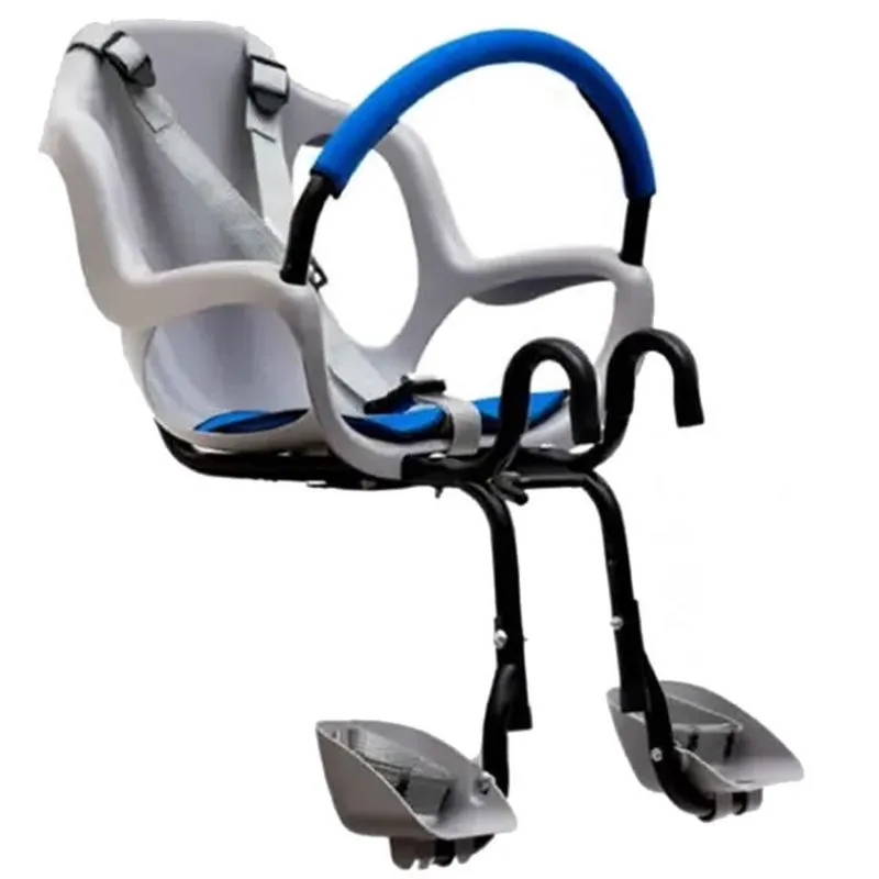 Cadeirinha Infantil Cinza P/ Bike Dianteira Pojda Baby Bike