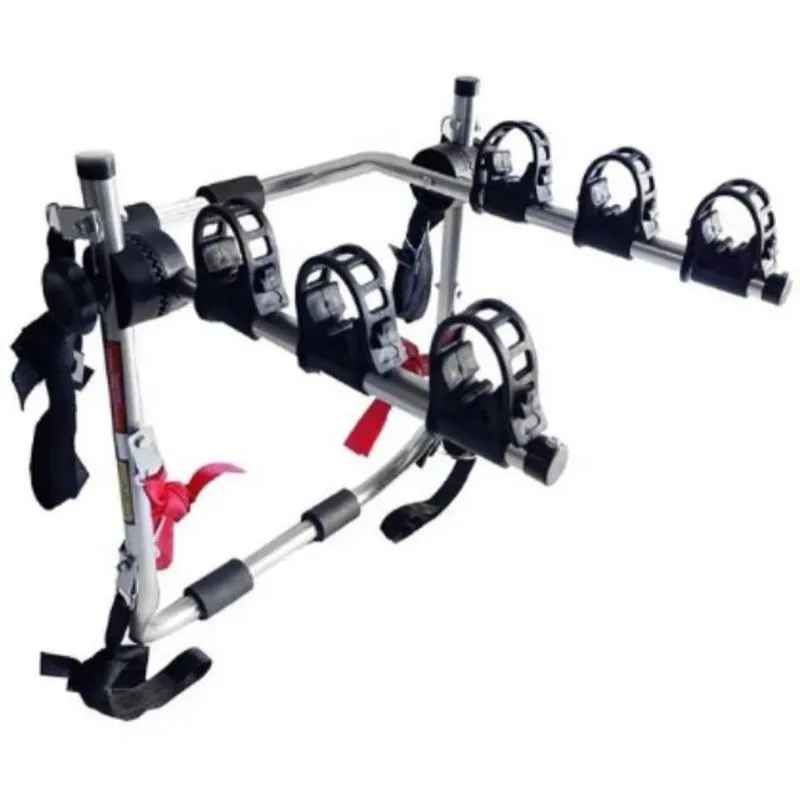 Transbike True Sports P/ 3 Bikes Suporte Veicular Prateado
