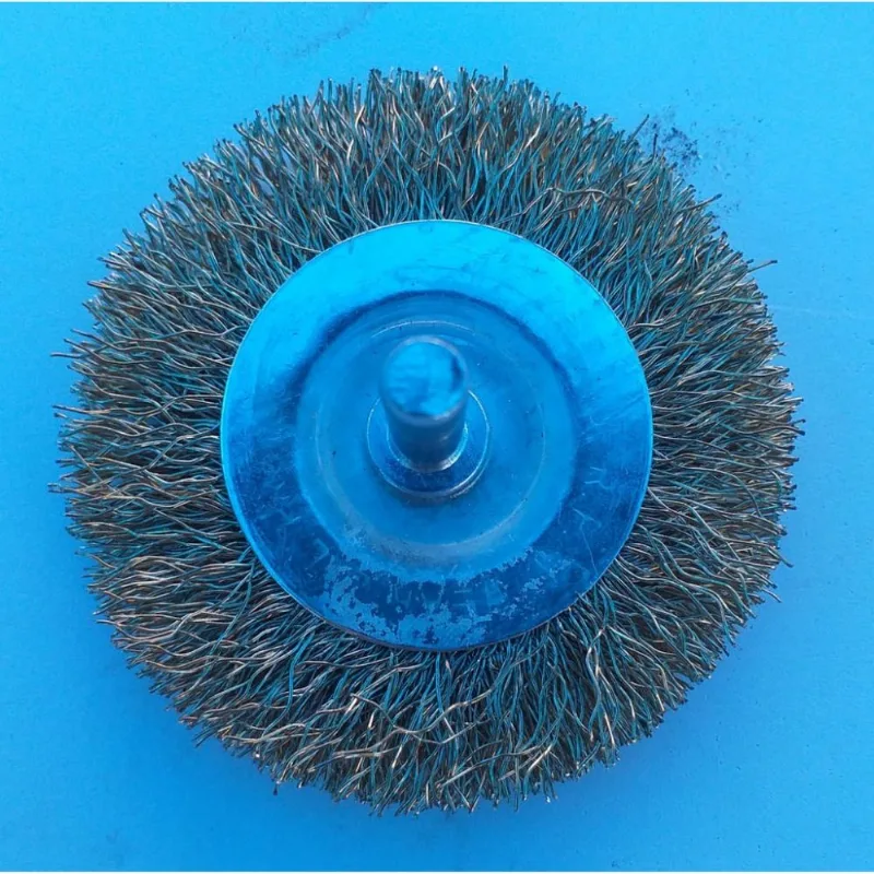Escova Circular Em Aço Carbono Para Furadeira 50mm