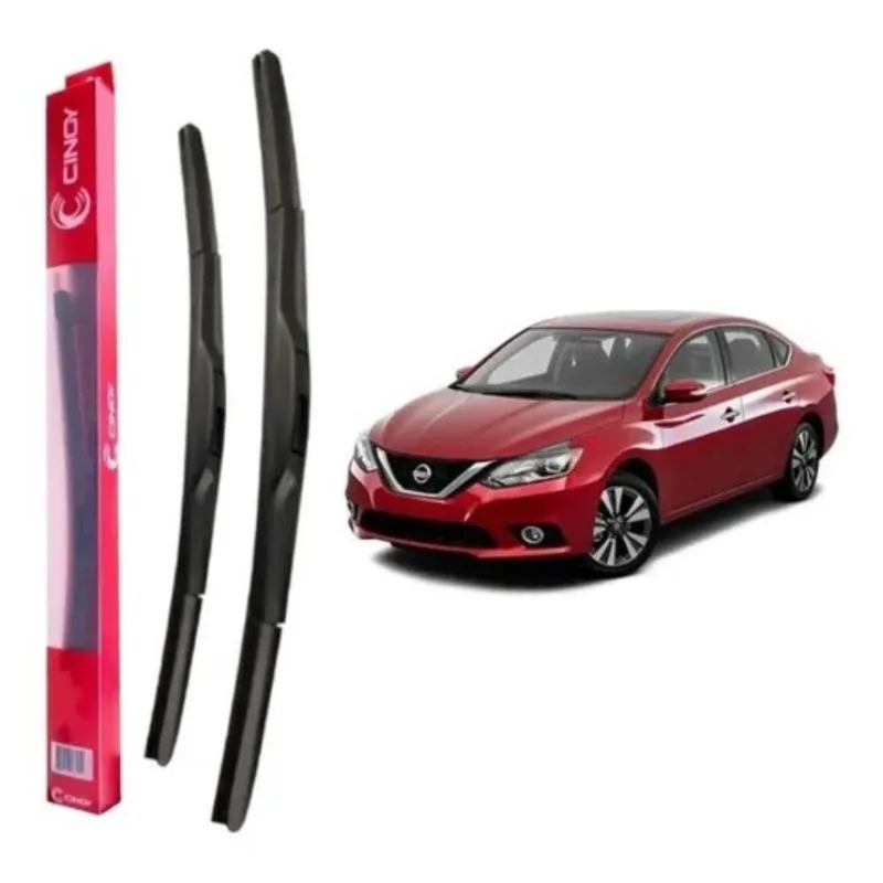 Palheta Parabrisa Compatível Nissan Sentra 2014 A 2020 Cinoy