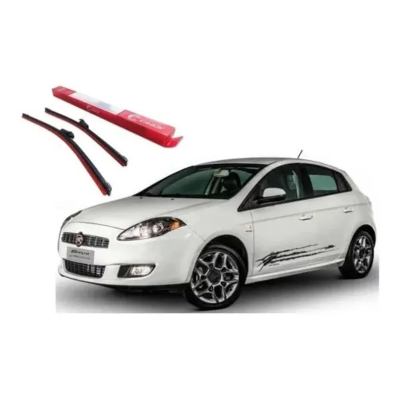 Limpador Para-brisa Compatível Com Fiat Bravo 2011 Em Diante