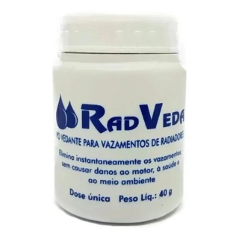 Pó Vedante P/ Vazamento De Radiador Carros Motos Caminhões