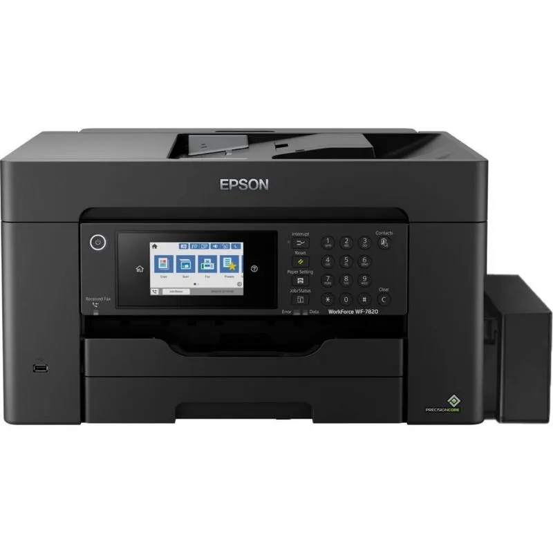 Impressora Epson Workforce Pro Wf-7820 A3+ Bulk 4 Em 1