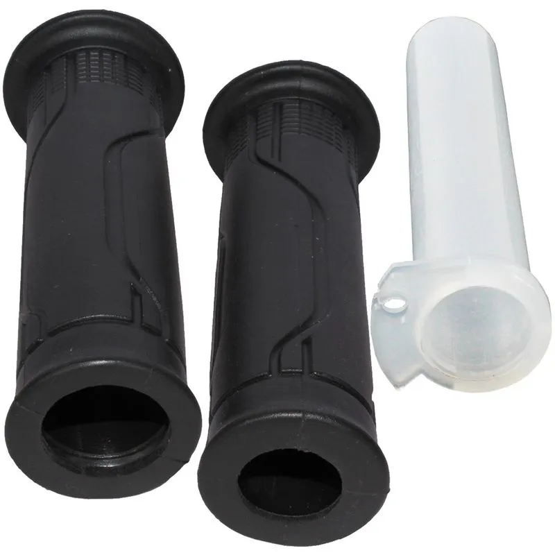 Par de manopla do acelerador CG125 CG150 CG160 Fan Titan Start Sport Cargo Today Turuna ML125 riscadinha com roldana