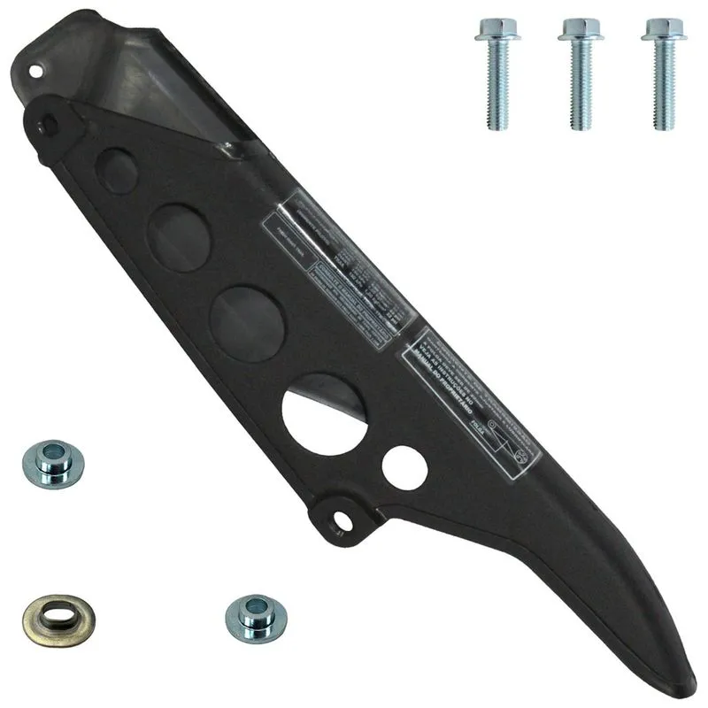 Protetor porta cobre corrente NXR125 NXR150 Bros XR250 Tornado NX400 Falcon XRE300 com parafusos