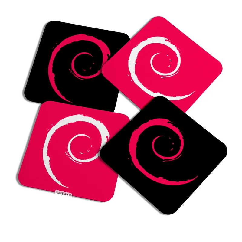 Porta Copos Linux - Debian