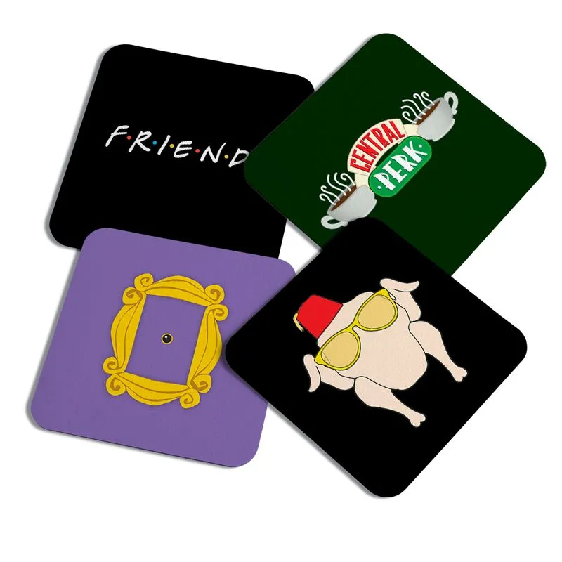 Porta Copos Quadrado - Icons Friends