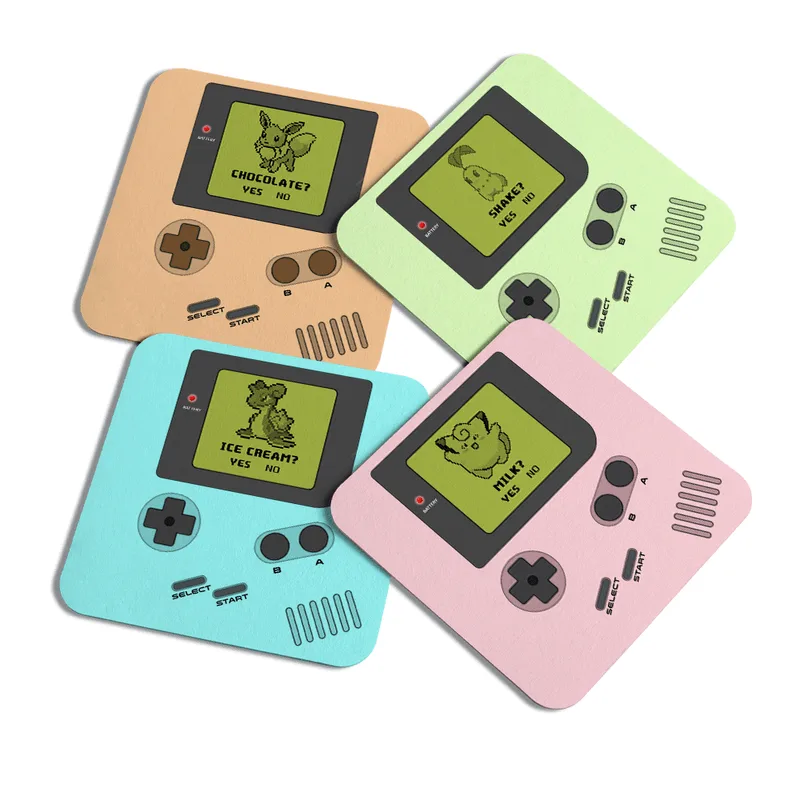 Porta Copos Gamer - Game Coasterboy 3.0 - Com 4 Peças