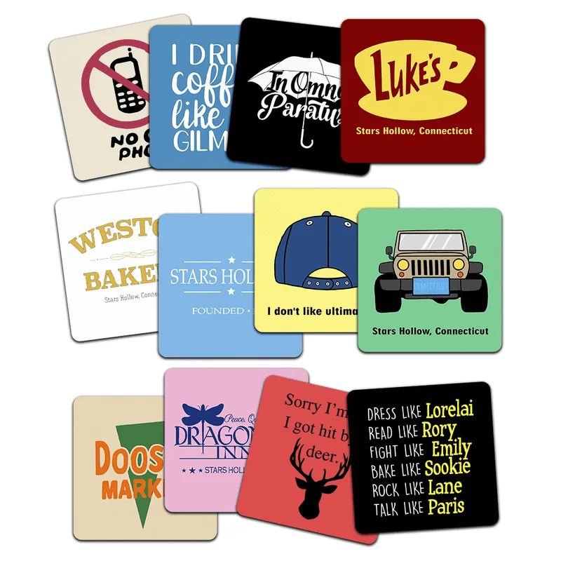 Porta Copos Geek - Gilmore Girls - C/ 12 Und