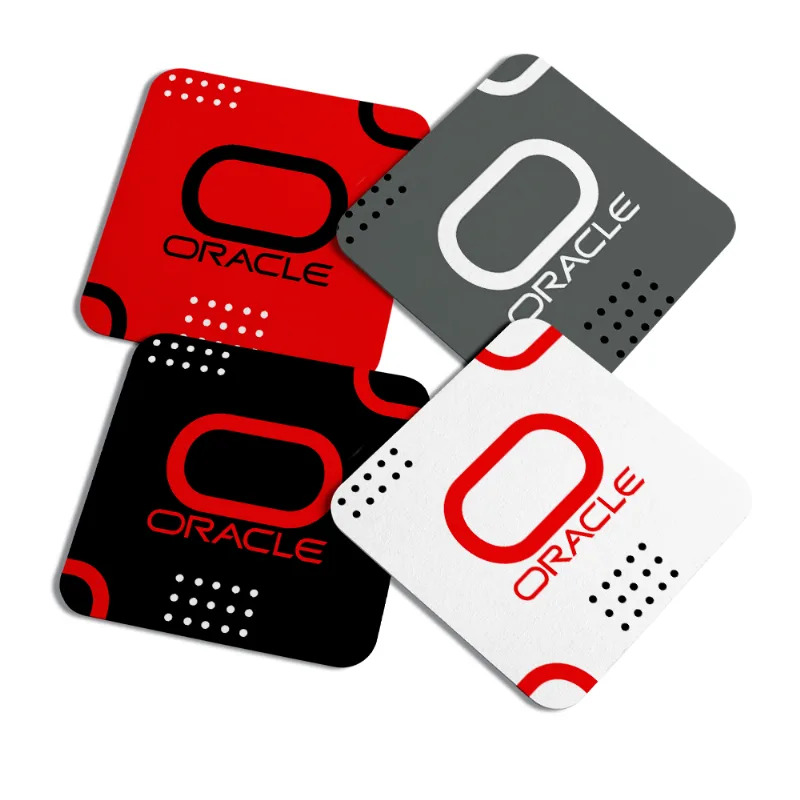 Porta Copos Geek Dev Programador - Oracle - 4pçs
