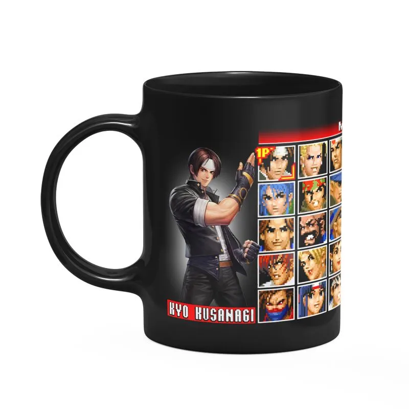 Caneca Gamer - The King Of Fighters Member Select - Preta