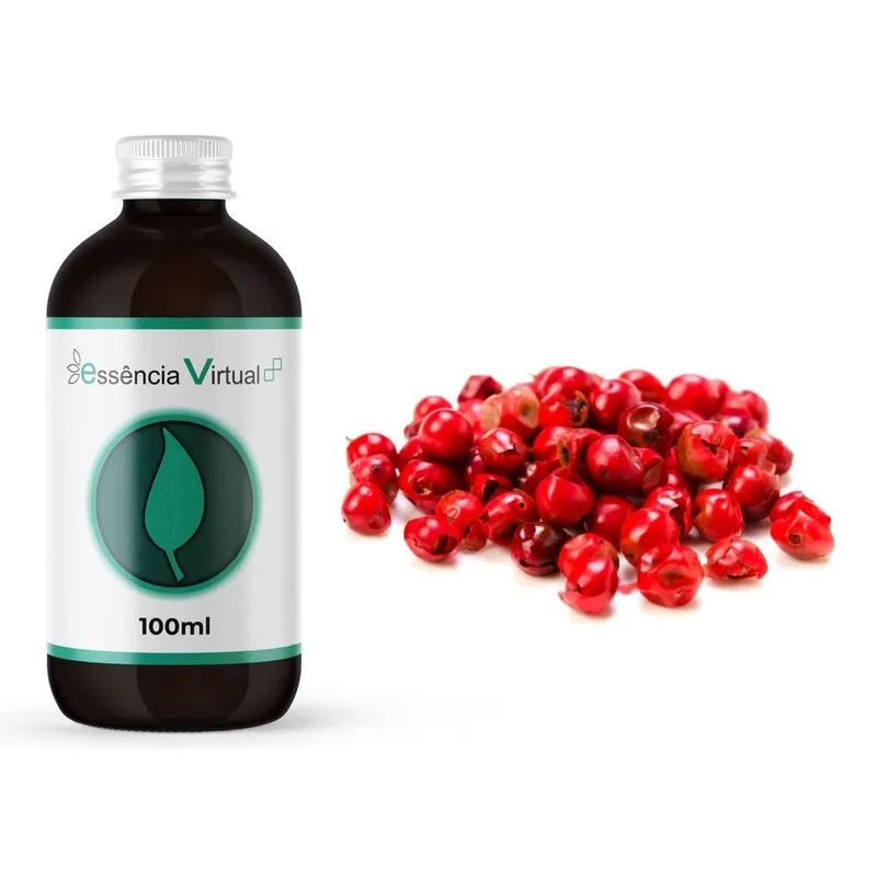 Essência Pimenta Rosa - 100Ml - Óleo