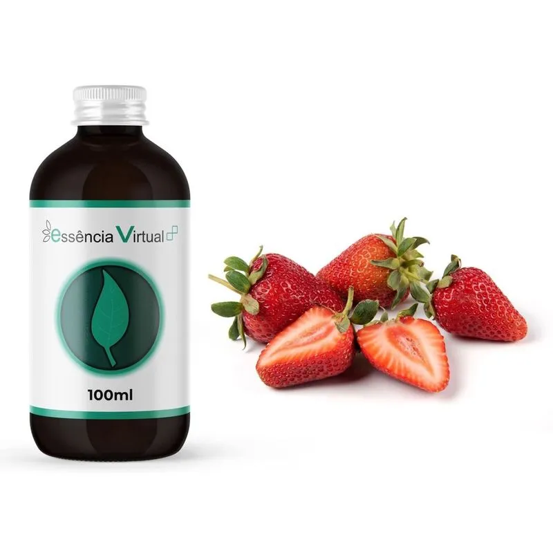 Essência Morango - 100Ml - Hidrossolúvel