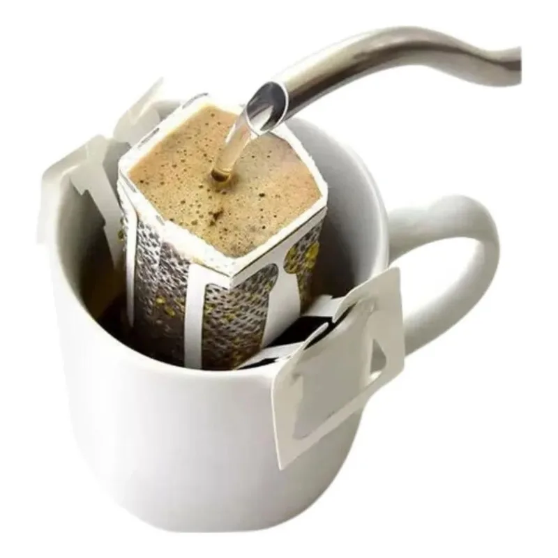 50 Coador De Café Filtro Dose Única Individual Descartável