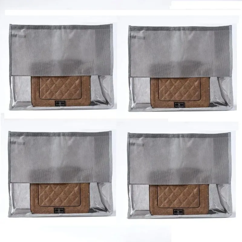 3x Kit 4 Organizadores Protetores Para Bolsa Tamanho Grande