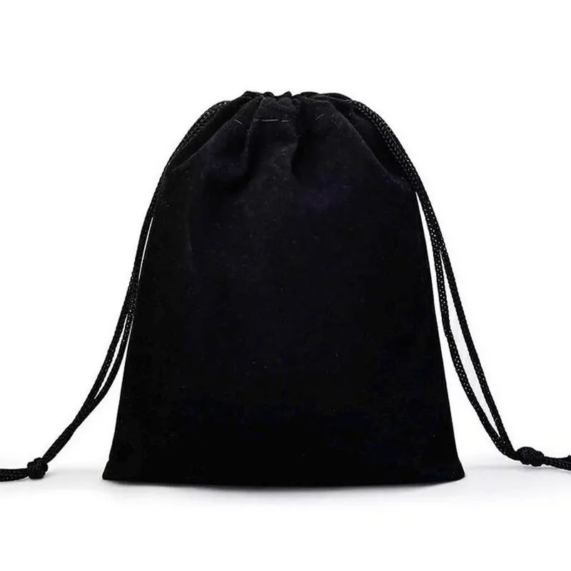 Saquinho De Veludo Para Pequenos Objetos Preto