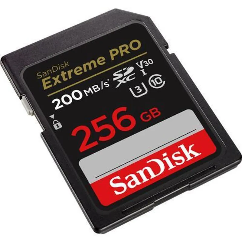 Cartão De Memória Sandisk Extreme Pro Sd Xc 256gb (200mb/s)