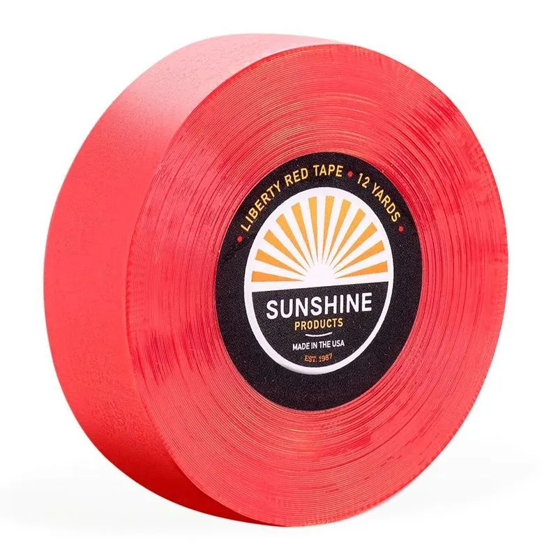 Fita Adesiva Capilar Sunshine Liberty Red 12 Metros