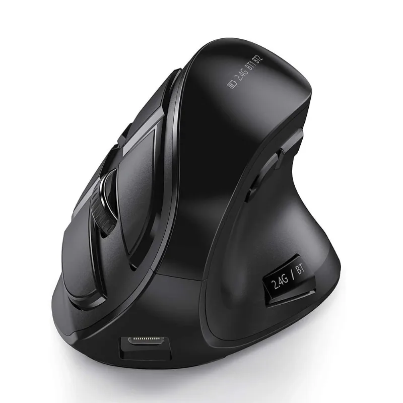 Mouse Vertical Sem Fio Seenda Iwg Sgm01 Recarregável Preto