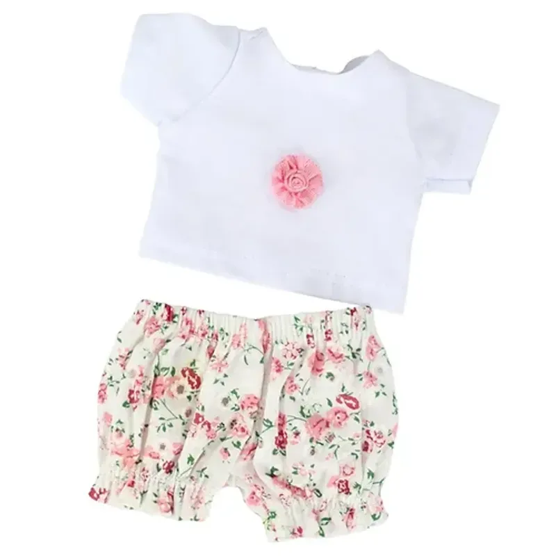 ROUPA BONECA BABY ALIVE - CONJUNTO FLOR LESE - CASINHA 4